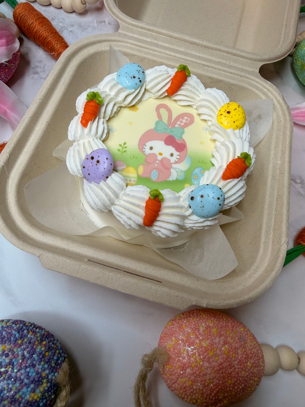 Easter Bento Cake 🐰🌸