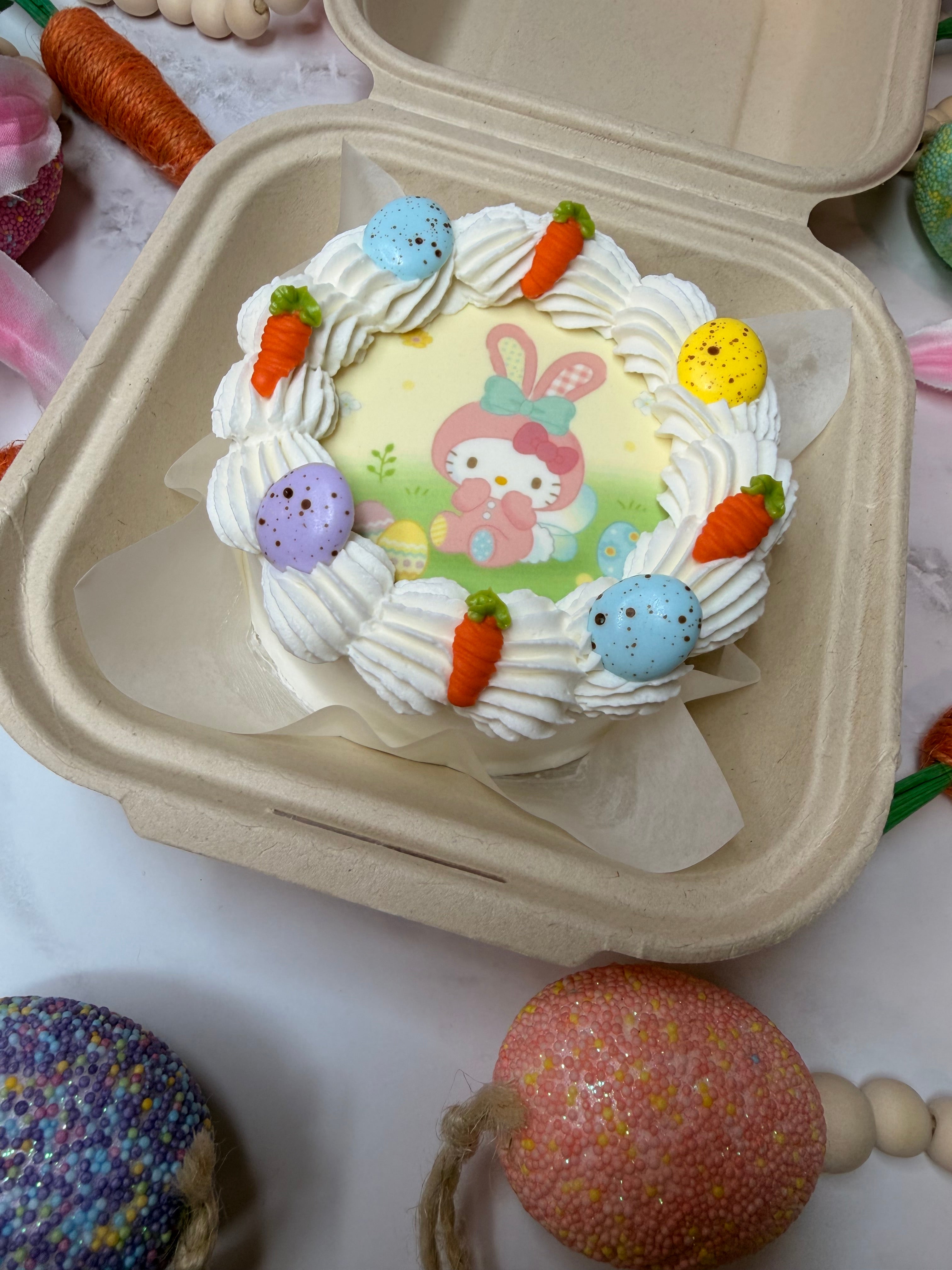 Easter Bento Cake 🐰🌸