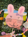 Pink Easter Bunny Cookie Pop 🐰🌸 Limited Easter Special – Only $3.50