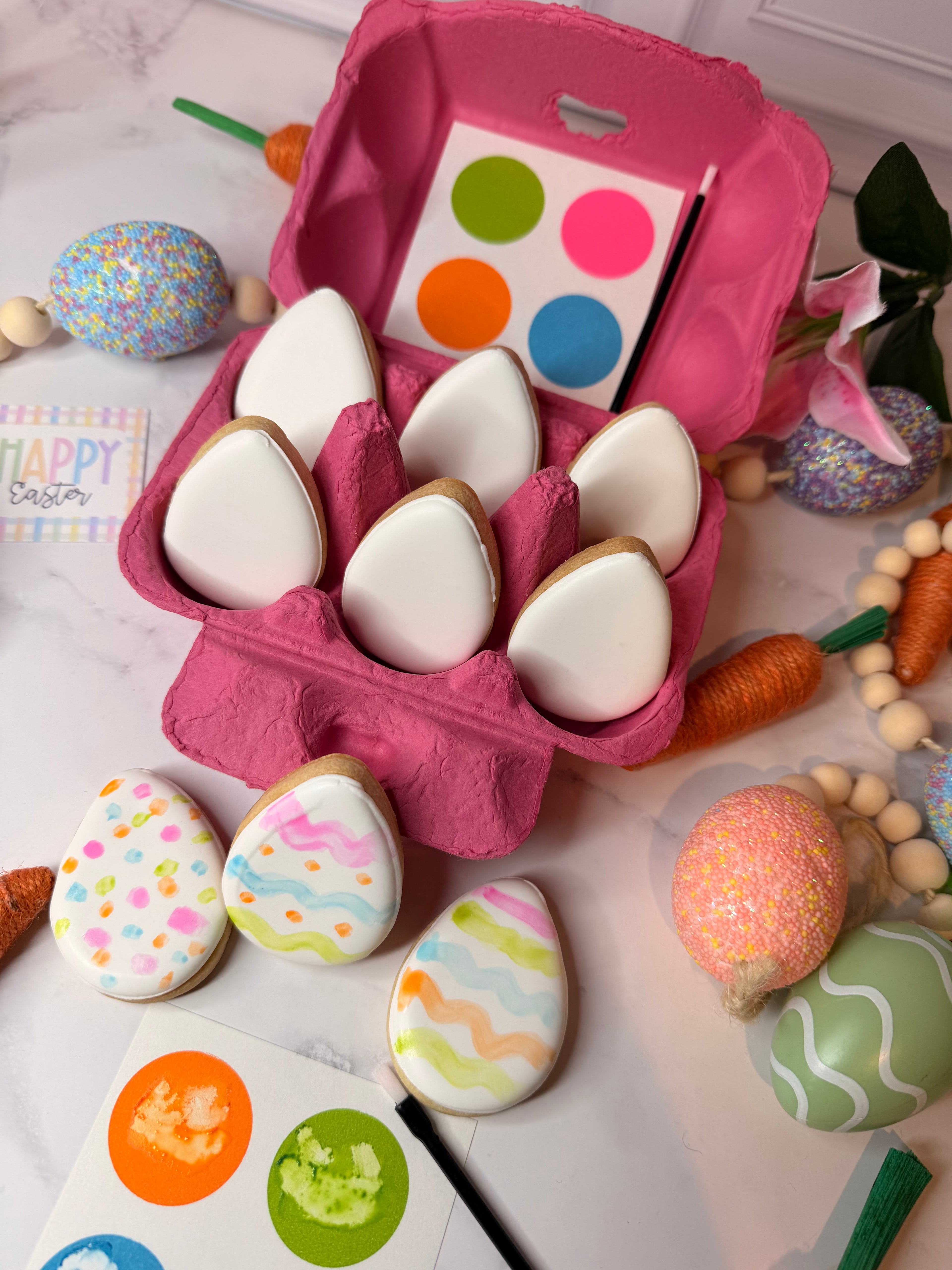 Easter Egg PYO Mini Cookie Set