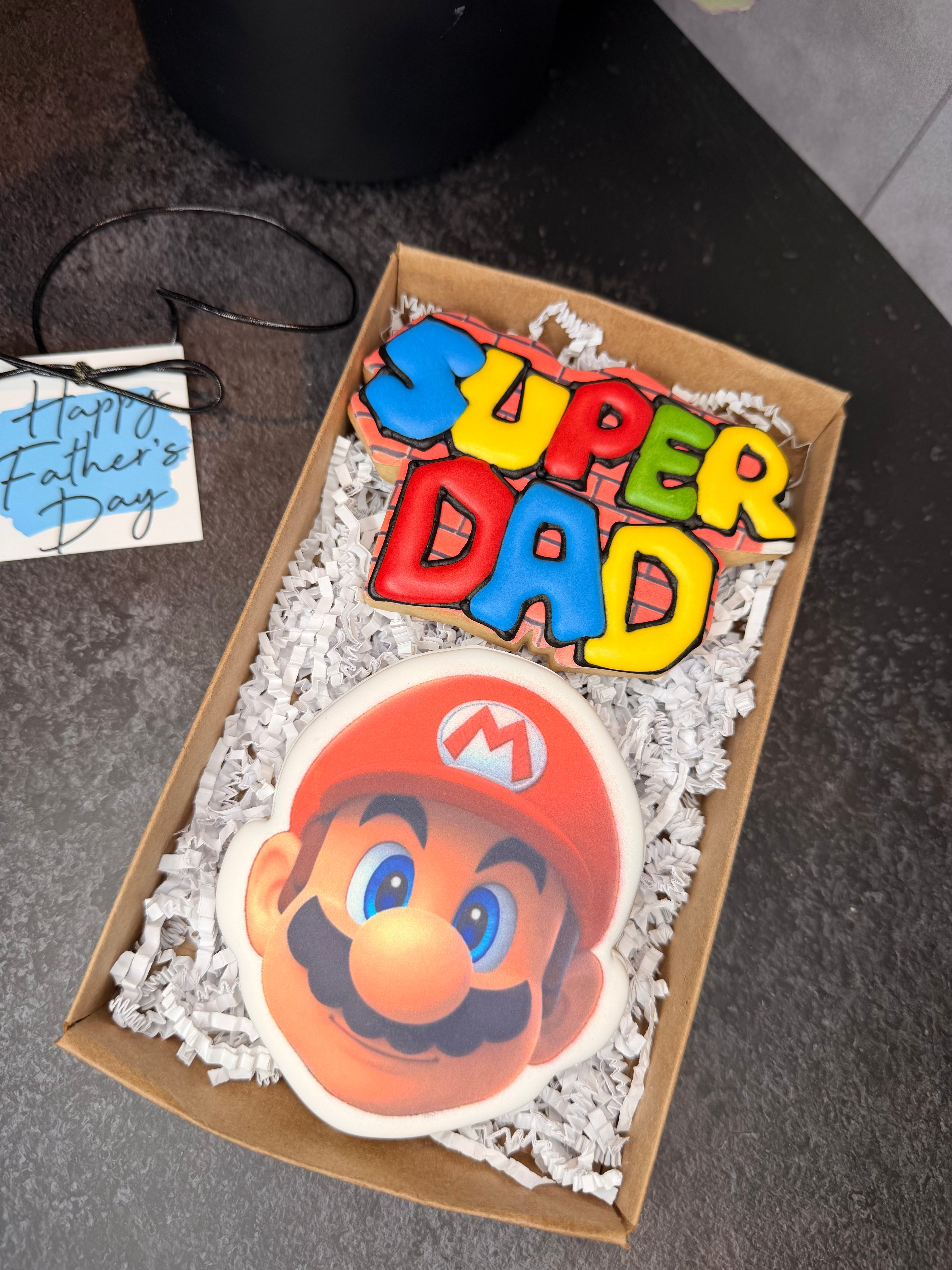 🎮 Super Dad Cookie Set