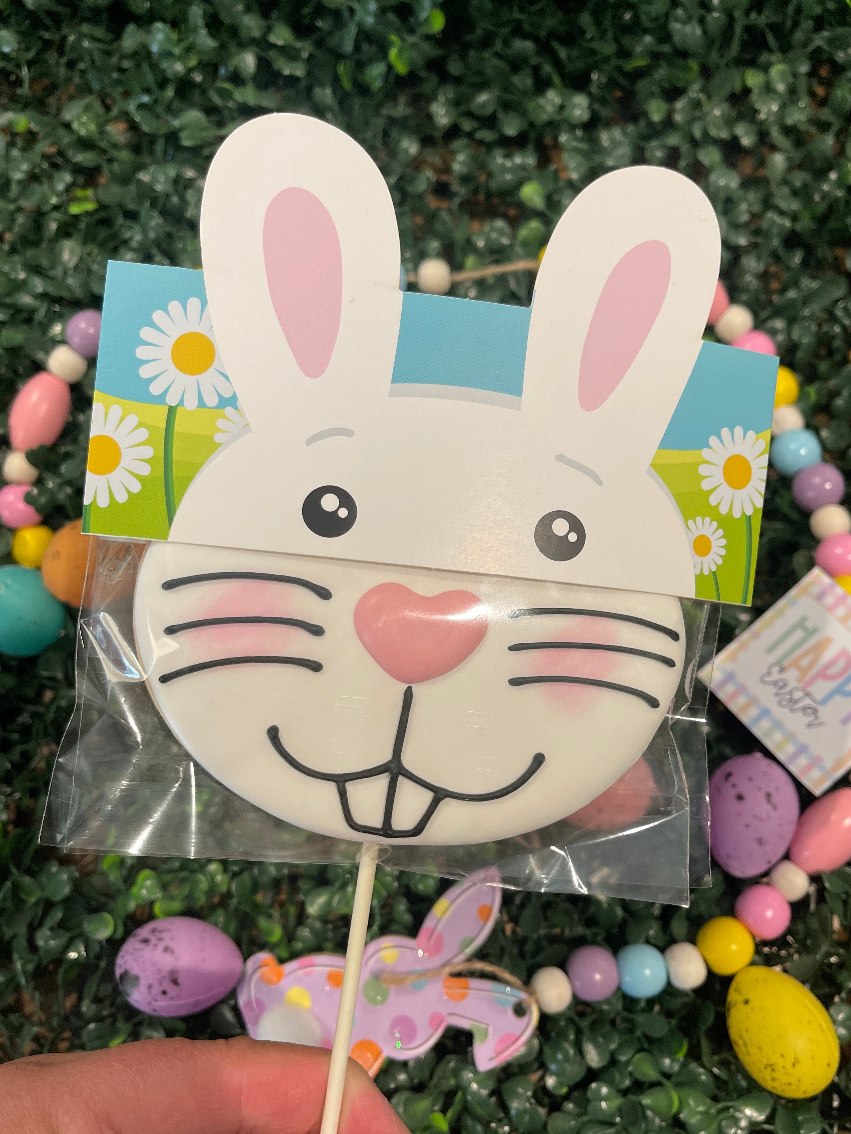 Easter Bunny Cookie Pop 🐰🌸 Limited Easter Special – Only $3.50