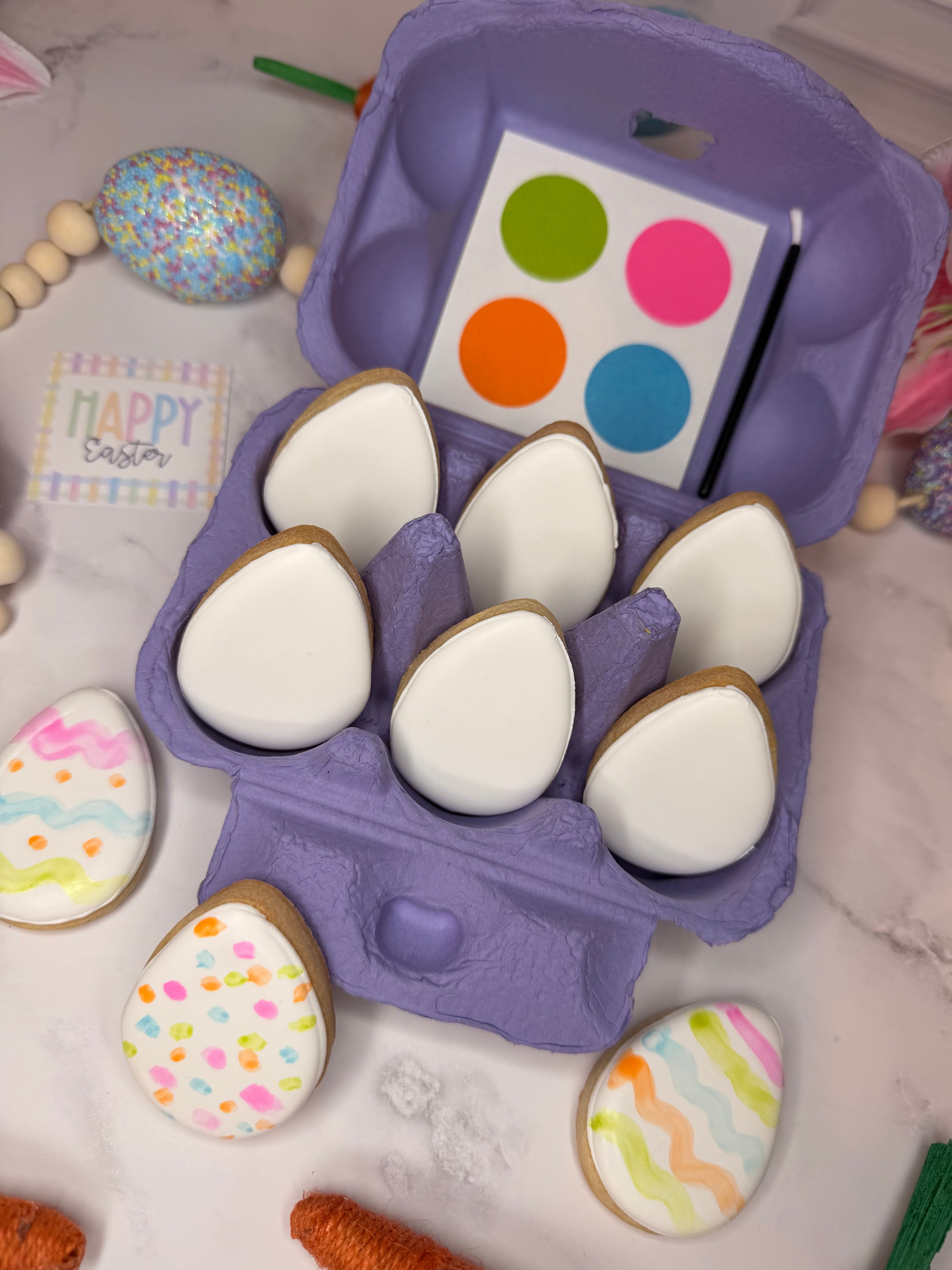 Easter Egg PYO Mini Cookie Set