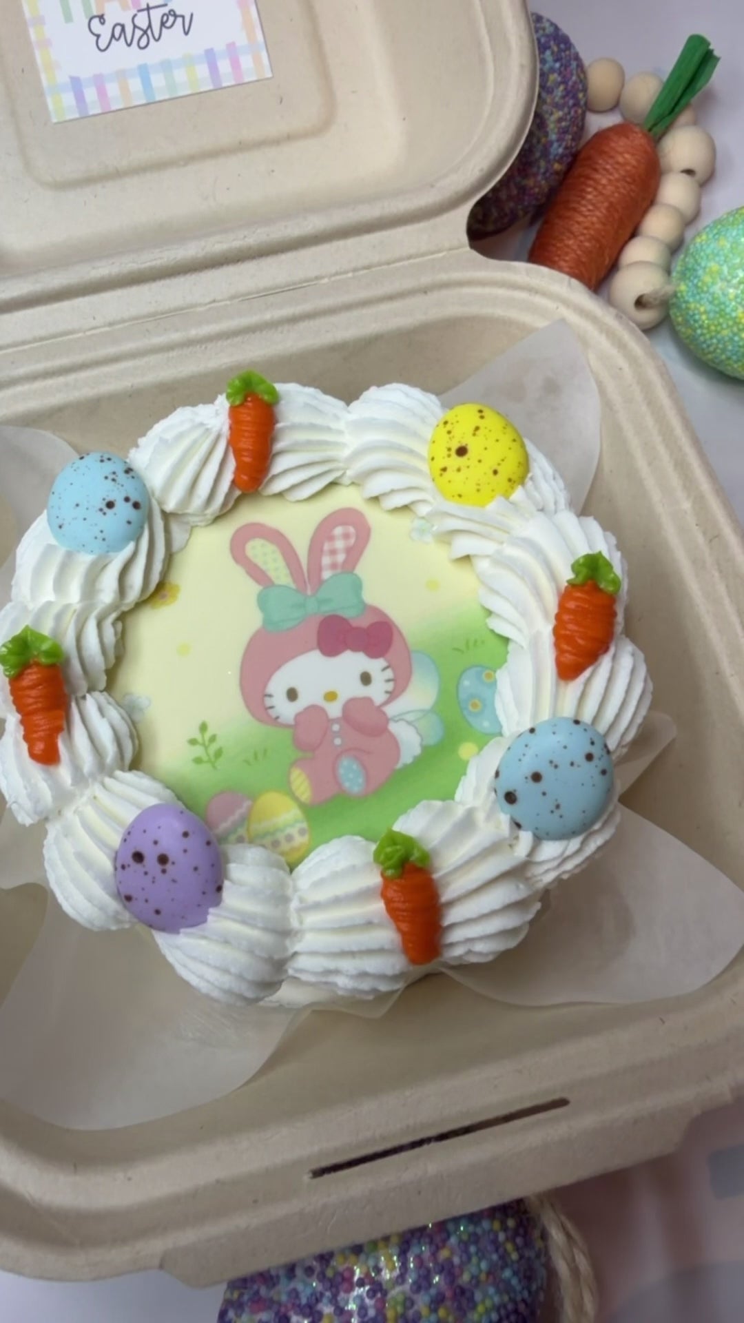 Easter Bento Cake 🐰🌸