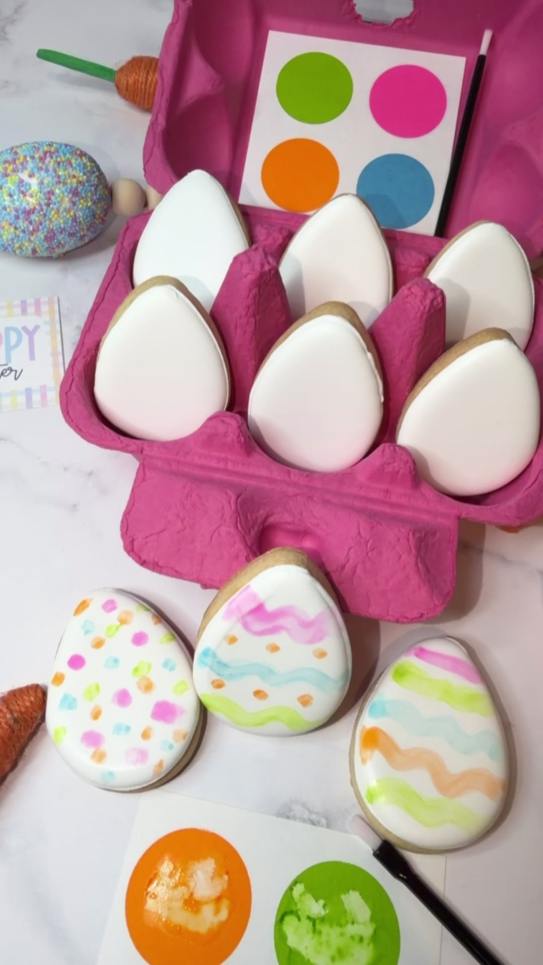 Easter Egg PYO Mini Cookie Set