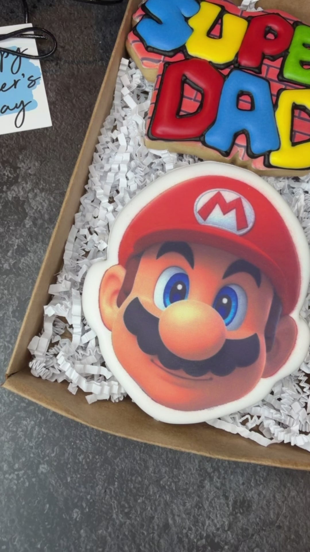 🎮 Super Dad Cookie Set