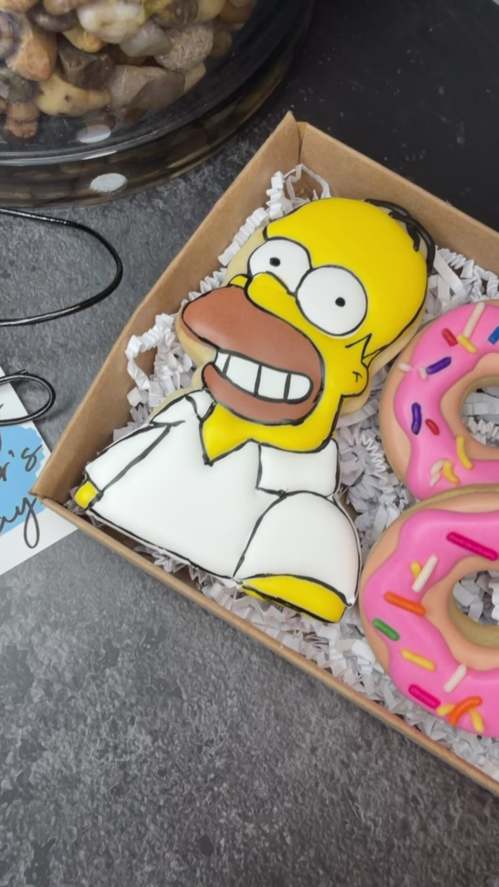 🍩 Homer Father’s Day Cookie Set